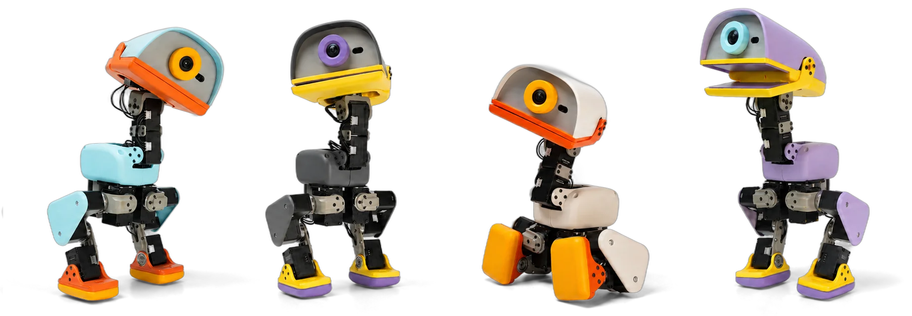 Microduck in four colourways